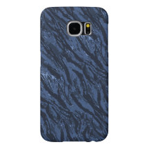 Gestreiftes Blau Camo