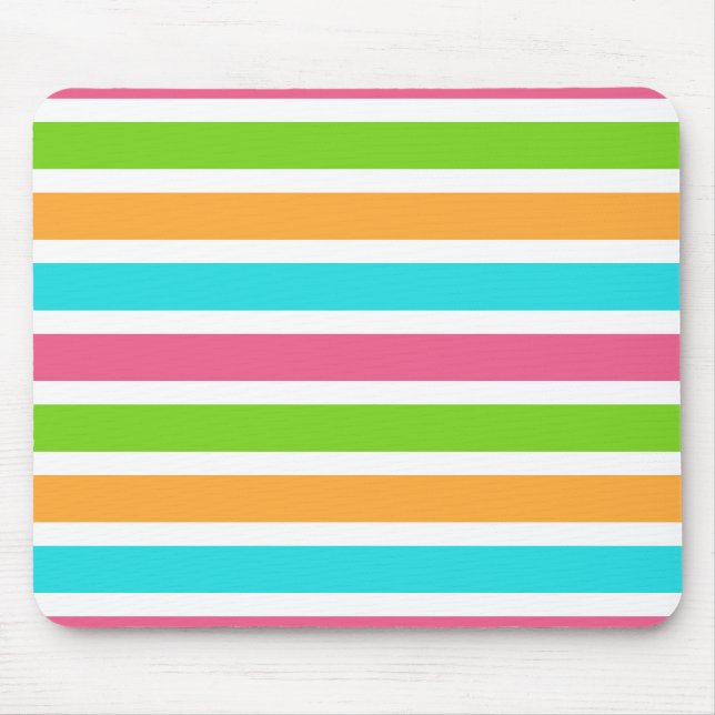 Gestreiftes Ei Paint Mousepad (Vorne)