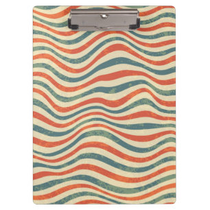 Gestreiftes Muster Klemmbrett