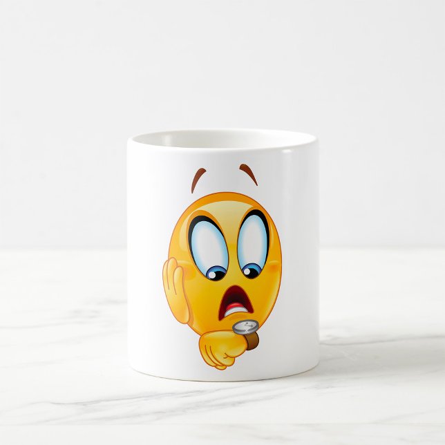 Gestresste Emoji-Kaffeetasse Kaffeetasse (Von Creator hochgeladen)