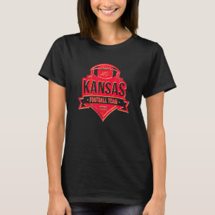 Gestresster Glitch-Look Cheerleader-Party-Tailgate T-Shirt