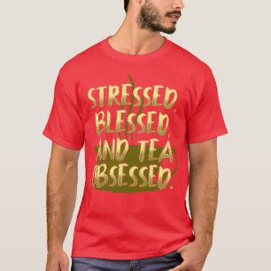Gestresstes gesegnetes Tee besessen