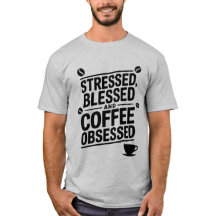 Gestresstes, gesegnetes und von Kaffee besessenes