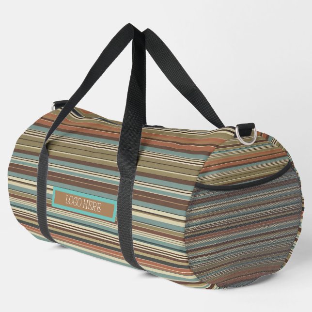 Gestrichen personalisieren duffle bag (Rechte Ecke)