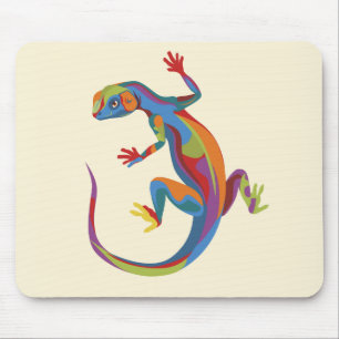 gestrichene Lizard Mousepad