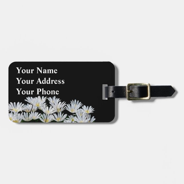 gestrichene Tage Gepäckanhänger (Vorderseite horizontal)