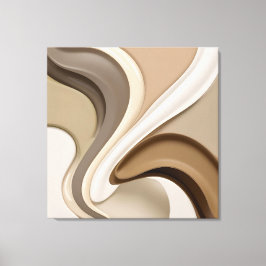 Gestricke Leinwand in stylischer Grafik