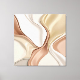 Gestricke Leinwand in stylischer Grafik