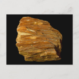 Gestrickte Barite Mineral Rock Nature Fotografy Postkarte