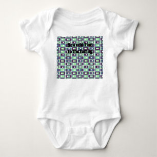 Gestrickte Rechtecke Baby Strampler