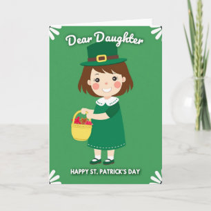 Gestricktes St. Patrick's Day Karte