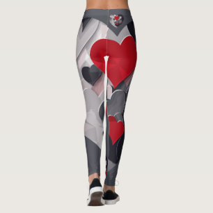 Gesuchte Herzen Leggings