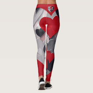 Gesuchte Herzen Leggings