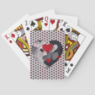 Gesuchte Herzen Spielkarten
