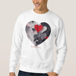 Gesuchte Herzen Sweatshirt