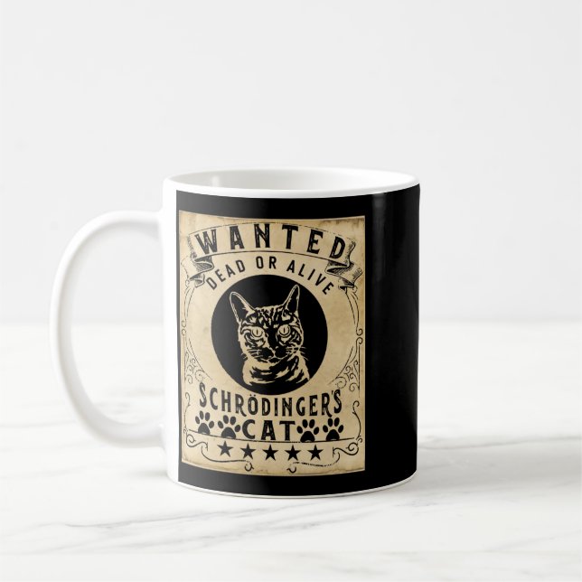 Gesuchte Regierungsbehörde Oder Lebendig Schröding Kaffeetasse (Links)