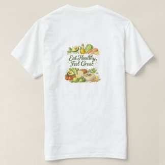 Gesund essen, großartig fühlen - Gesundes Herren B T-Shirt