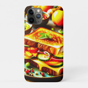 Gesund trifft sich geduldig: Ein gegrillter Käse D Case-Mate iPhone Hülle