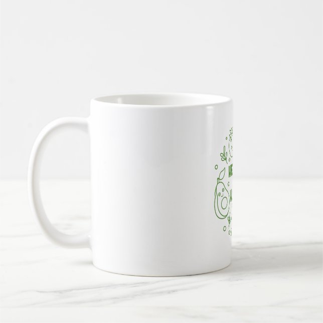 Gesund und glücklich kaffeetasse (Links)