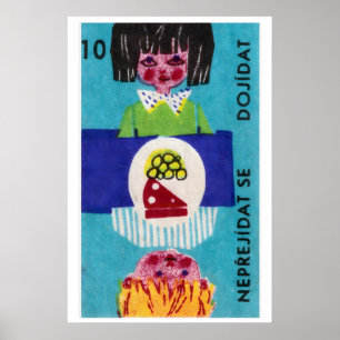 Gesunde Ernährung für Kinder - Matchbox-Druck - Äs Poster