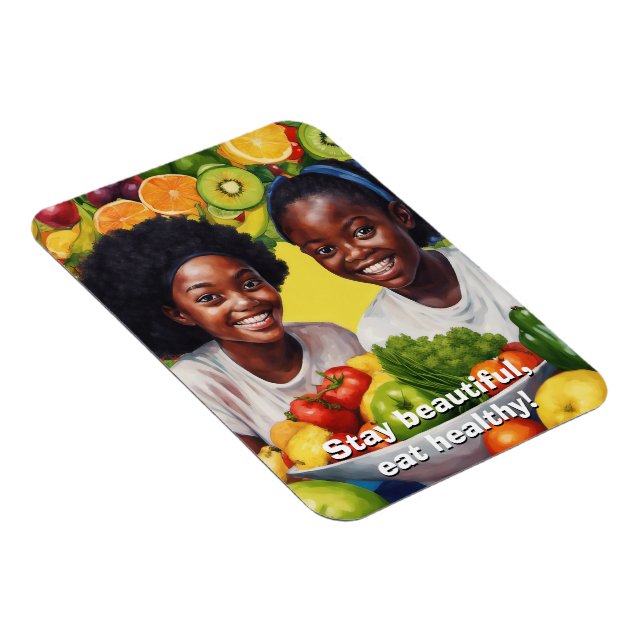 Gesunde Ernährung Magnet (Rechte Seite)