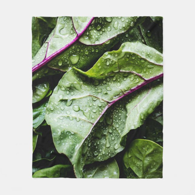 Gesunde Früchte Fleecedecke (Vorderseite)