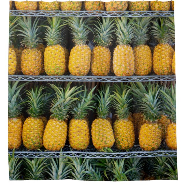 Gesunde Gemüse Duschvorhang (Vorderseite)