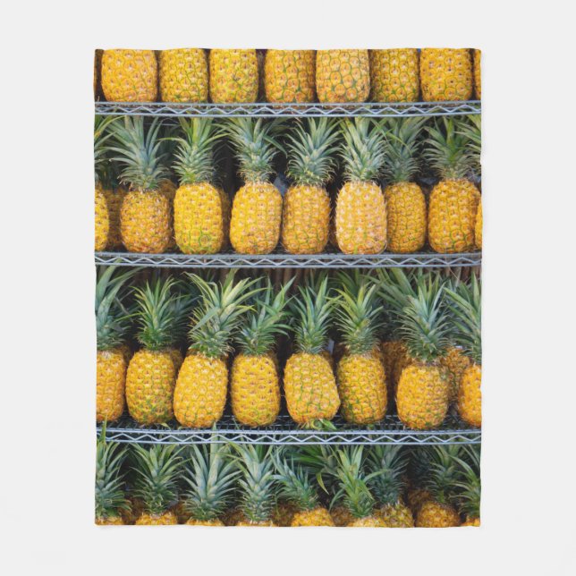 Gesunde Gemüse Fleecedecke (Vorderseite)