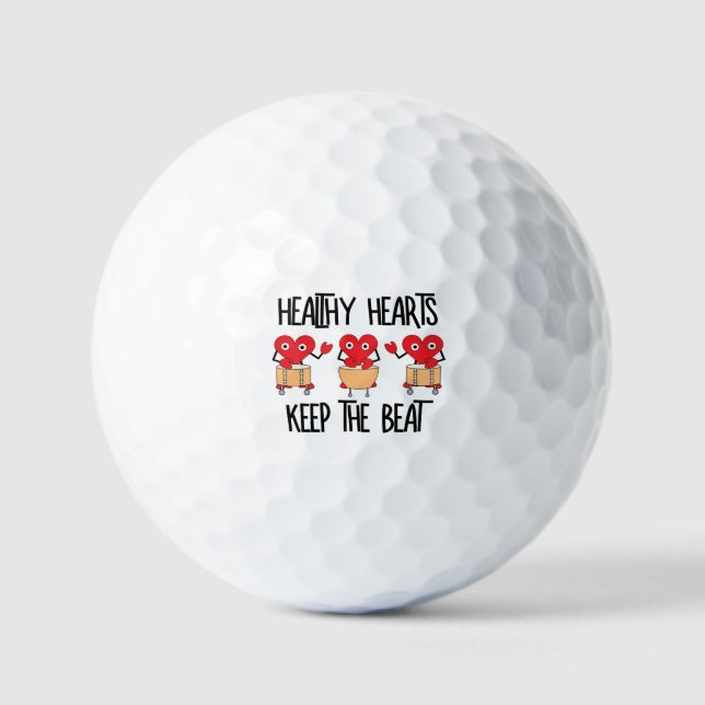 Gesunde Gesundheit Golfball (Vorderseite)
