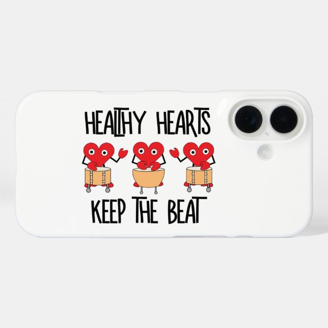 Gesunde Gesundheit iPhone 16 Hülle (Rückseite (Horizontal))