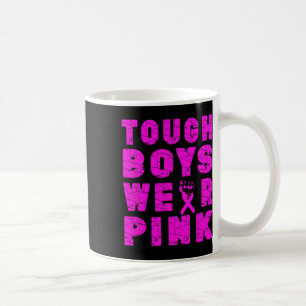 Gesunde Jungen tragen rosa Cool rosa Brustkrebs Aw Kaffeetasse