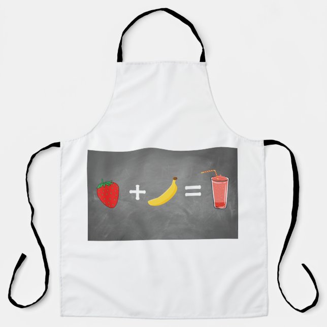 Gesunde Lebensweise Schürze (Vorderseite)