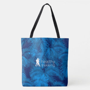 Gesunde Trekking Hawaiian Blue Palms Beach Bag Tasche