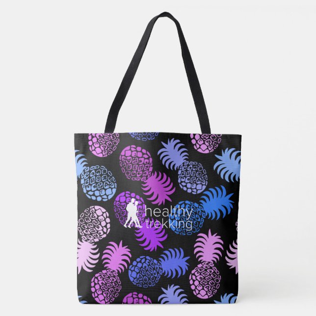 Gesunde Trekking Hawaiian Pineaple Beach Bag Tasche (Vorderseite)