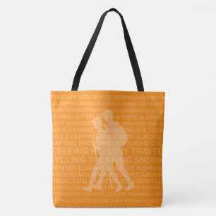 Gesunde Trekking Mandarine Beach Bag Tasche