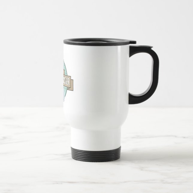 Gesunde Voyager-Logo-Reise-Tasse Reisebecher (Rechts)