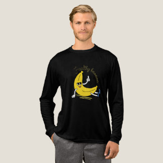 Gesunder Bananen-Mood Tri-Blend Shirt