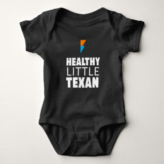 Gesunder kleiner Texan - Schwarzes Baby Strampler
