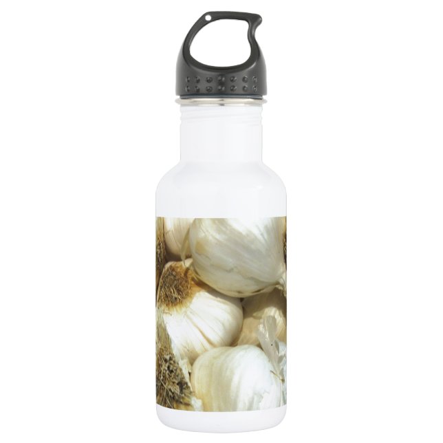 Gesunder Knoblauch Trinkflasche (Vorderseite)