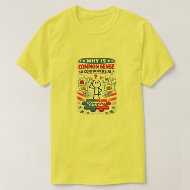 Gesunder Menschenverstand (8a) T-Shirt (Design vorne)