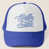 Gesunder Scratch Hockey Spieler Fan Trucker Hat
