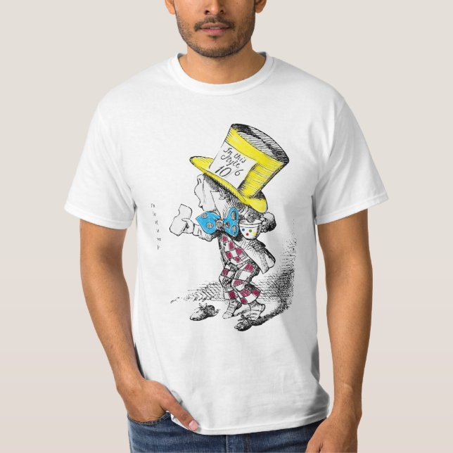Gesunder wütender Hutmacher-Tee-Party-T - Shirt (Vorderseite)