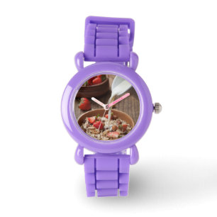 Gesundes Frühstück Armbanduhr