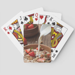 Gesundes Frühstück Spielkarten