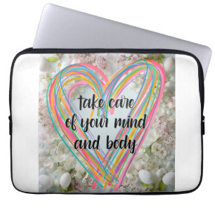 Gesundes Herz Laptopschutzhülle