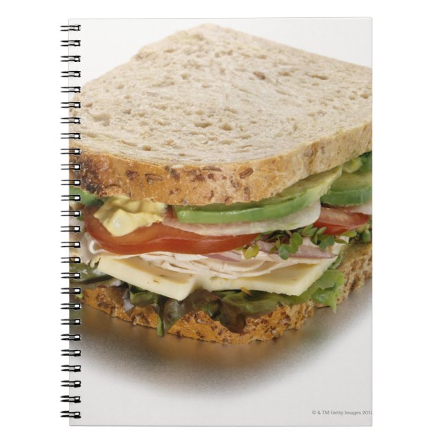 Gesundes Sandwich Notizblock (Vorderseite)