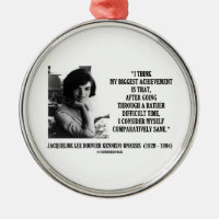 Gesundes Zitat Jacqueline Kennedy verhältnismässig