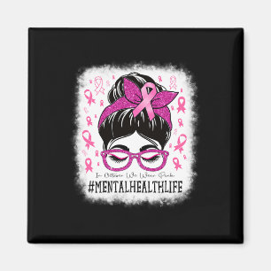 Gesundheit im Oktober tragen wir rosa Frauen Brust Magnet