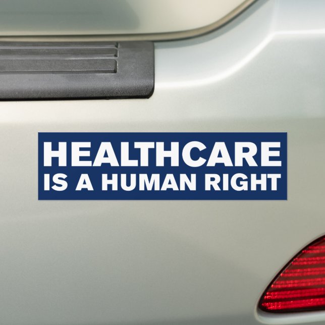 Gesundheit ist ein Menschenrecht Autoaufkleber (Auf Auto)