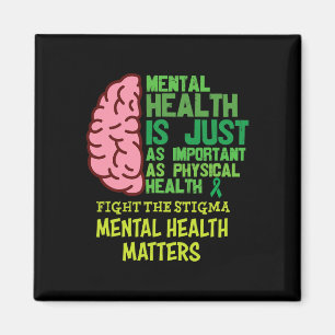 Gesundheit ist genauso wichtig wie psychische Pro Magnet